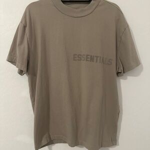 Men's ESSENTIALS FEAR OF GOD short sleeve Tee ‘sand’